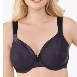 Vanity Fair Illumination Full Figure Underwire Contour Bra, Black, 76338, 38D